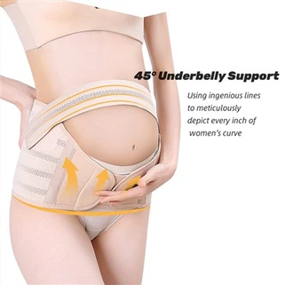 Gwregys Mamolaeth 2 mewn 1